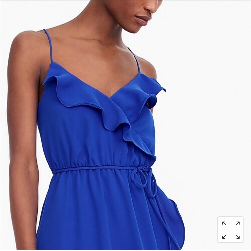 Pink J. Crew Ruffle Dress - Picture 3 of 8